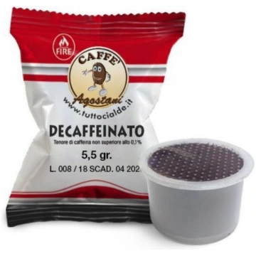 50 capsule Caffè Agostani Fire DECAFFEINATO compat