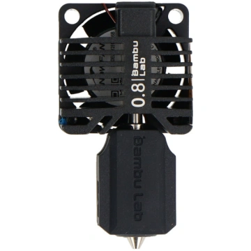 Complete hotend head for Bambu Lab X1E series prin