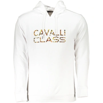 CAVALLI CLASS Vīriešu džemperis, balts