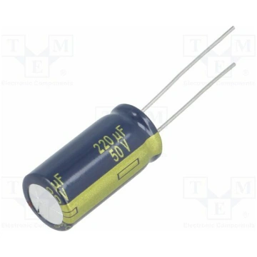 Capacitor: electrolytic; low ESR; THT; 820uF; 25VD
