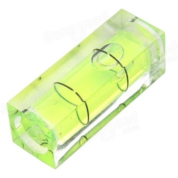 PlayStereo Rectangular Spirit Bubble Level for Tur