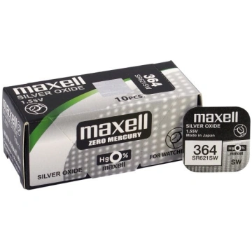 BAT364.MX1; 364 baterijas 1.55V Maxell sudraba-oks