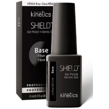 Kinetics Shield Gel Polish Fiber Base KGPFB01, 15 