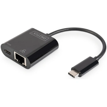DIGITUS USB Type-C Gigabit Ethernet Adapter PD Unt