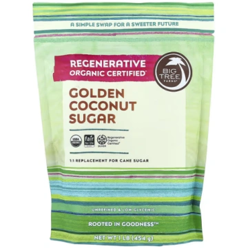 Big Tree Farms, Organic Golden Coconut Sugar, 1 lb