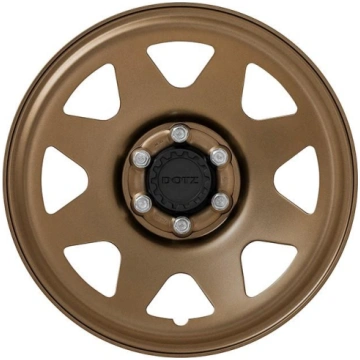 17"" 6x120 Dotz 4x4 Dakar HD Bronze ET44 7J 1LAT-O