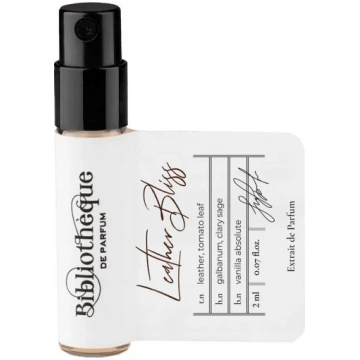 SAMPLE Biblioteka Perfum Leather Bliss EDP spray 2