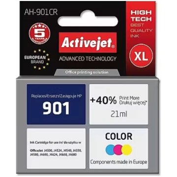 ActiveJet AH-901CR (zamiennik HP 901 CC656AE; Prem