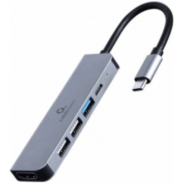 Gembird A-CM-COMBO5-03 USB Type-C 5-in-1 multi-por