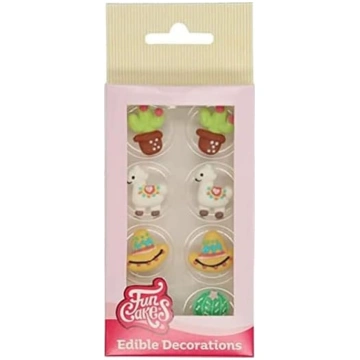 FunCakes cukura dekori Alpaka komplekts 8 gab. ANE
