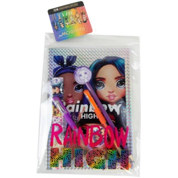 Mga Rainbow High Komplekts Piezīmju Grāmata Ar Pie