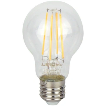 LED spuldze E27 7W 2700K 840lm 220-240V FILAMENT A