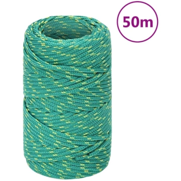 Laivu virve, zaļa, 2 mm, 50 m, polipropilēns