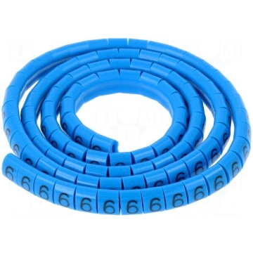 Markers for cables and wires | Label symbol: 6 | 1