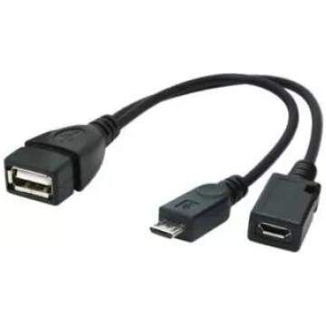 USB kabelis Gembird A-OTG-AFBM-04 Micro-USB B USB 