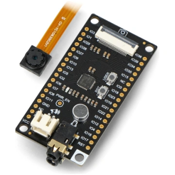 Camera&Audio Media Board - FireBeetle Covers - aud