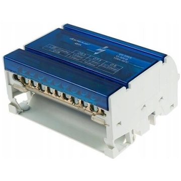 Savienojuma bloks Brz-4x11, 4 stabi, 11 spailes Na