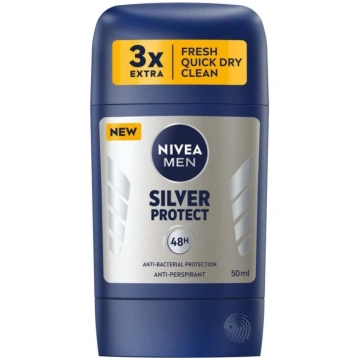 Vīriešu dezodorants Nivea Men Silver Protect, 50 m
