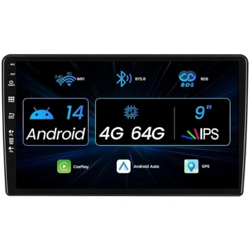 Android 14 Auto radio saderīgs ar Citroen Berlingo