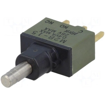 Switch: push-button | Pos: 2 | SPDT | 1A/125VAC | 
