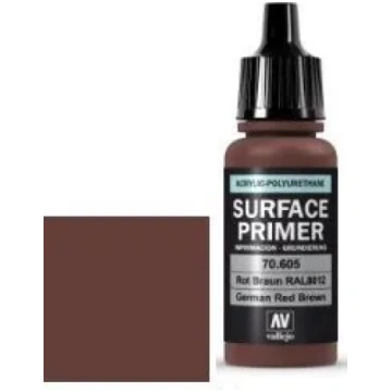 Vallejo „German Red Brown“ 17 ml. Universāls akril