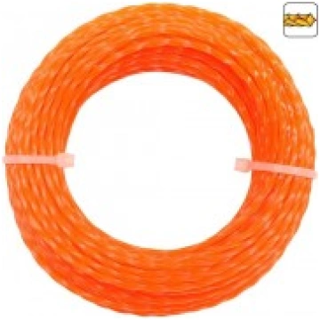 Aukla zāles trimmerim (zvaigzne) 2.7mmx15m SILENT 