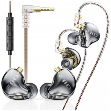 FiiO JD10 - transparent black - Dynamiczne monitor