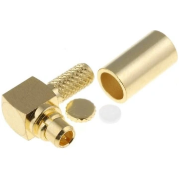 MMCX-01; Plug; MMCX; male; angled 90°; 50Ω; RG174,