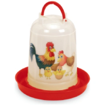 Dzirdne putniem 3 litri(sarkans) Happy range