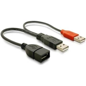 USB2.0 Y cable, 20cm 65306 DELOCK