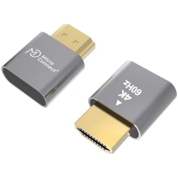 MicroConnect 4K HDMI Dummy Grey Universal HDMI Vir
