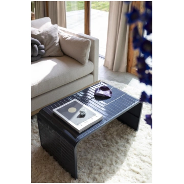 Coffee table Tiles Blue Zuiver, DUTCH BONE, White