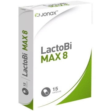 JONAX LactoBi Max 8 kapsulas, 15 gab