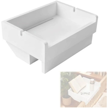 Bed Shelf for Hanging Bamboo, Bedside Table Shelf