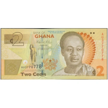 Ghana, 2 Cedis 2010 WB8132