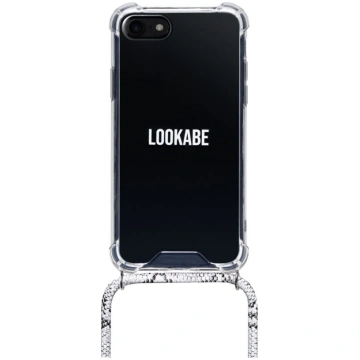Lookabe Necklace Snake Edition iPhone X/Xs silver 