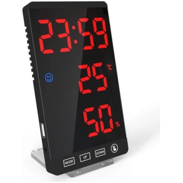 DollaTek Smart Mirror LED pulkstenis Dekoratīvs te