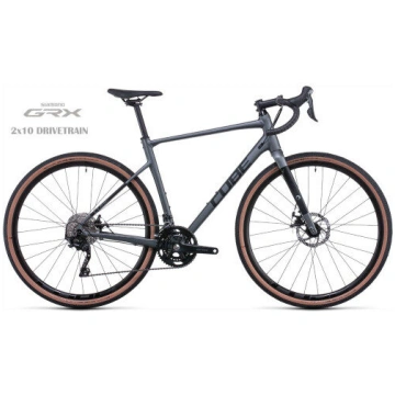 Velosipēdu Cube Nuroad Pro tintes pelēks"n"melns 2
