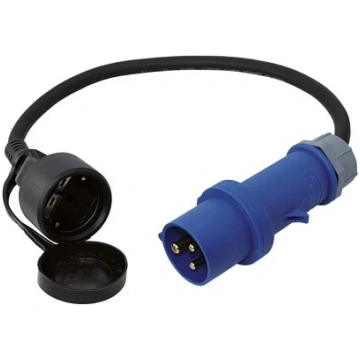 CEE-Schuko adapters, 0,55m (230 V, 16 A, 3 poli) L
