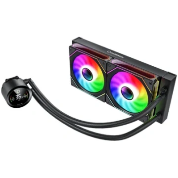 Gamemax CPU Liquid Cooler ICEBURG 240 DIGITAL BK B