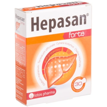 LOTOS PHARMA HEPASAN FORTE, 30 kapsulas