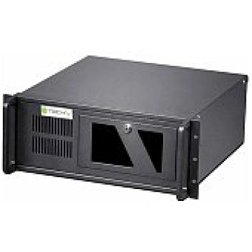 Techly Industrial Rack-mount chassis Black datoru 