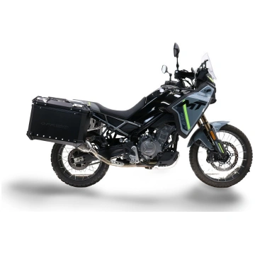 GPR Tech Sānu koferi ALPI-TECH 38+32L Melni CFMOTO