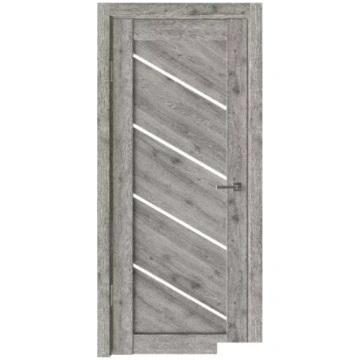 Durvju komplekts Diagonal-1 800x2000 ar kārbu rust