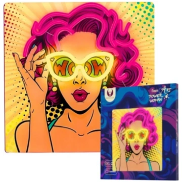 Forever FLA02 LED Power Woman Neona Gaismas izkārt