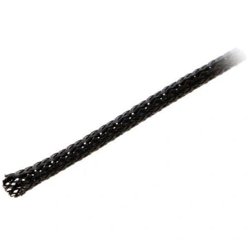 Braid; ØBraid : 3÷9mm; polyester; black; L: 100m; 