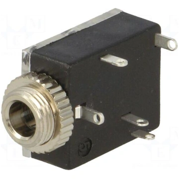 Socket | Jack 3,5mm | female | stereo | with doubl