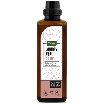 MAYERI Organic veļas mazgāšanas želeja Color Rabar