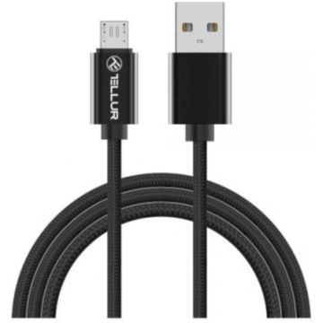 Tellur Data cable, USB to Micro USB, Nylon Braided