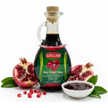 Mērces - Gulcan granātābolu mērce, stikla pudelē 3